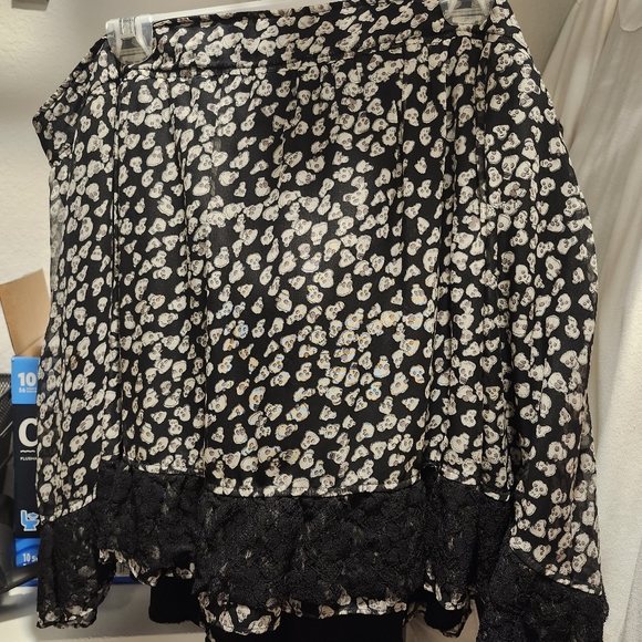 Tripp NYC Skull skirt - Picture 1 of 3